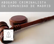 Abogado criminalista en  Comunidad de Madrid