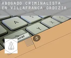 Abogado criminalista en Ordizia