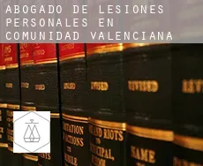 Abogado de lesiones personales en  Comunidad Valenciana