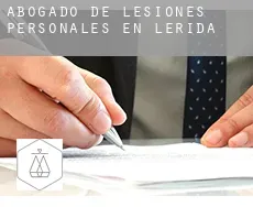 Abogado de lesiones personales en  Lérida