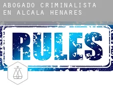 Abogado criminalista en  Alcalá de Henares