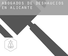 Abogados de deshaucios en  Alicante